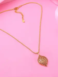 Estele Gold-Plated Pendant Chain