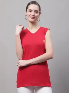 MACK JONNEY V-Neck Cotton T-shirt