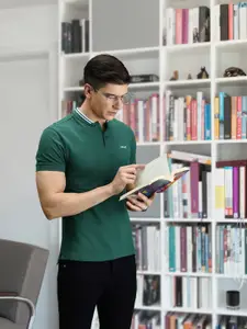 Levis Brand Logo Printed Henley Neck Pure Cotton T-shirt