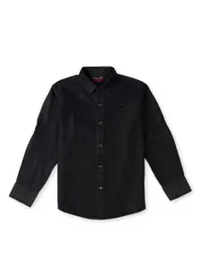Gini and Jony Boys Spread Collar Cotton Casual Shirt
