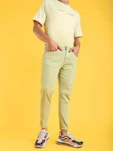 Flying Machine High Rise Twill Coloured Jeans