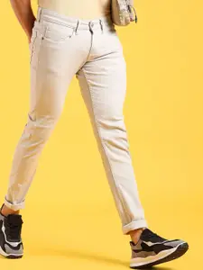 Flying Machine Low Rise Twill Skinny Coloured Stretchable Jeans