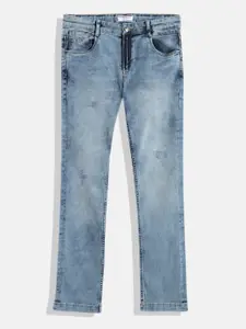 U.S. Polo Assn. Kids Boys Slim Fit Light Fade Stretchable Jeans