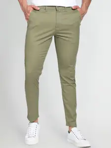 Flying Machine Twill Slim Tapered Fit Trousers
