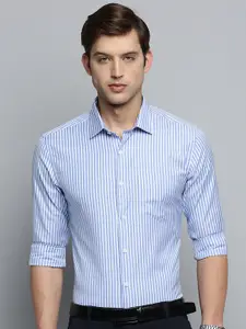 SHOWOFF  Smart Bengal Stripes Cotton Formal Shirt