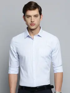SHOWOFF Smart Striped Cotton Formal Shirt