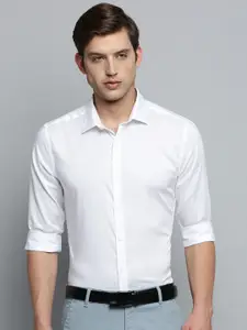 SHOWOFF Spread Collar Cotton Formal Shirt
