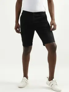 United Colors of Benetton Men Cotton Mid-Rise Regular Shorts