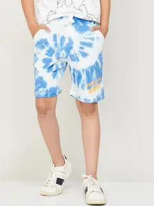 Fame Forever by Lifestyle Boys Cotton Tie & Dyed Printed Shorts