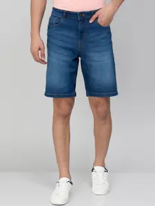Forca by Lifestyle Men Cotton Washed Denim Shorts