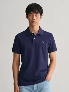 GANT Polo Collar Cotton T-shirt