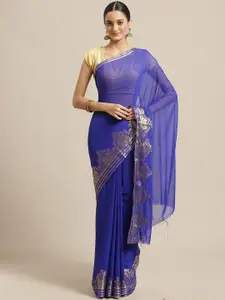 Saree mall Zari Border Sarees