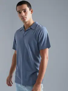boohooMAN Polo Collar Slim Fit Pure Cotton T-shirt