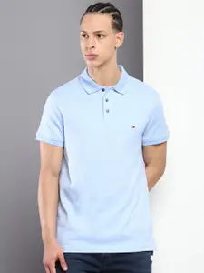 Tommy Hilfiger Short Sleeves Polo Collar Cotton T-shirt