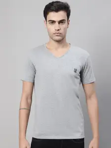 MACK JONNEY V-Neck Cotton T-shirt