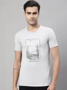 MACK JONNEY Graphic Printed Cotton T-shirt