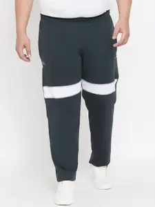 bigbanana Men Plus Size Colourblocked Track Pants