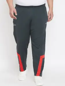 bigbanana Men Plus Size Mid-Rise Track Pants