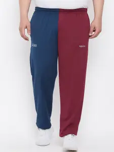 bigbanana Men Plus Size Colourblocked Track Pants