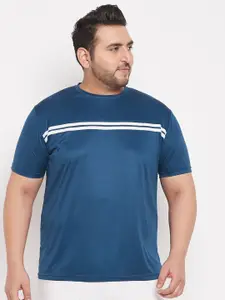 bigbanana Plus Size Striped Bio Finish T-shirt
