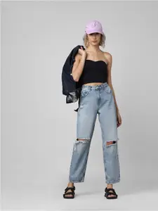 ONLY Sweetheart Neck Tube Crop Top