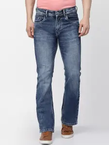 FEVER Men Bootcut Heavy Fade Stretchable Jeans