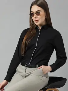 Hancock Spread collar Pure Cotton Slim Fit Formal Shirt