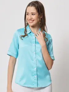 angloindu Classic Beads Embellished Detail Casual Shirt