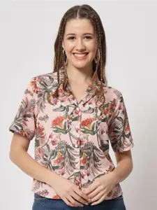 angloindu Classic Floral Printed Casual Shirt