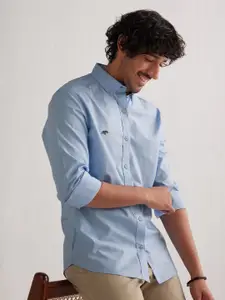 Andamen Oxford Button-Down Collar Slim Fit Cotton Casual Shirt