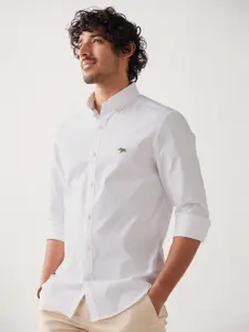 Andamen Oxford Button-Down Collar Cotton Casual Shirt