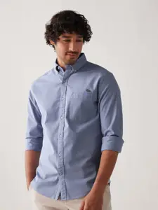 Andamen Men Oxford Button-Down Collar Cotton Casual Shirt