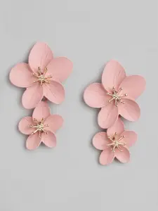 Forever New Floral Drop Earrings