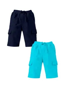 KiddoPanti Boys Pure Cotton Cargo Shorts