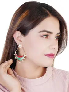 Estele Gold-Plating Contemporary Drop Earrings