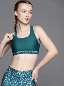 UNDER ARMOUR Crossback Mid Full Coverage Lightly Padded Workout Bra