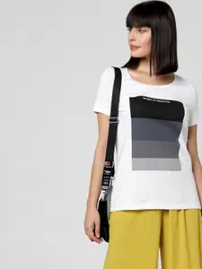 Vero Moda Graphic Printed Short Sleeve Round Neck Cotton T-shirt
