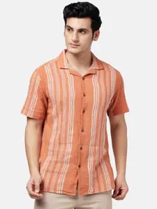 7 Alt by Pantaloons Striped Cotton Casual Shirt
