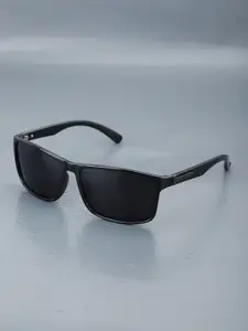 Carlton London Premium Men Sunglasses With Polarised & UV Protected Lens CLSM159-Black