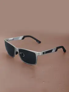 Carlton London Premium Men Polarised & UV Protected Lens Square Sunglasses - CLSM107