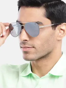 Carlton London Premium Men Rectangle Sunglasses With Polarised & UV Protected Lens CLSM155