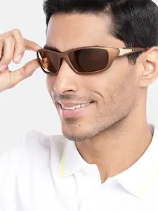 Carlton London Premium Men Polarised & UV Protected Lens Sports Sunglasses - CLSM150