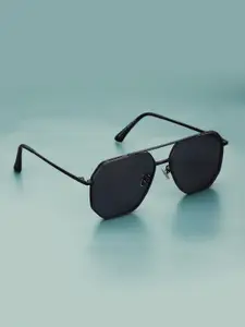 Carlton London Premium Men Polarised & UV Protected Lens Rectangle Sunglasses - CLSM134