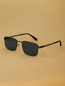 Carlton London Premium Men Polarised & UV Protected Lens Square Sunglasses - CLSM154