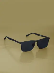 Carlton London Premium Men Polarised & UV Protected Lens Rectangle Sunglasses - CLSM090