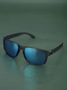 Carlton London Premium Men Polarised & UV Protected Lens Wayfarer Sunglasses - CLSM141