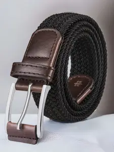 ZORO Men Textured Stretchable Wide Belt
