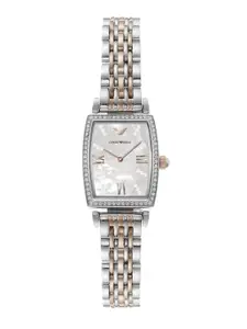 Emporio Armani Women Mother of Pearl Analogue Watch AR11519