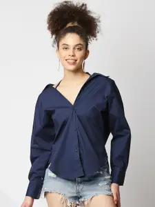 Remanika Spread Collar Cotton Casual Shirt