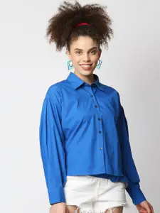 Remanika Spread Collar Cotton Casual Shirt